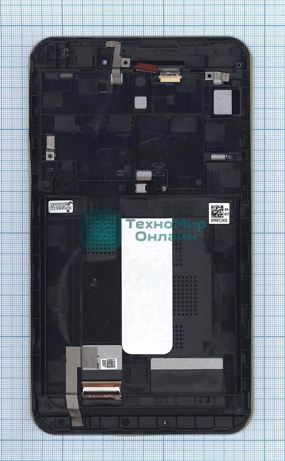 Модуль (матрица + тачскрин) Asus MeMO Pad 7 ME70CX черный с рамкой