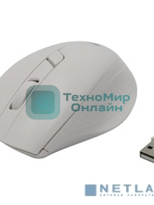 Мышь беспроводная SVEN RX-325 белый, 1000 dpi, радиоканал, USB, кнопки - 4