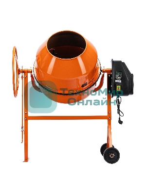 Бетоносмеситель Сибртех БСН-200П 800 Вт, 200 л, полиамидный венец, 23 об/мин