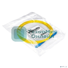 Патч-корд волоконно-оптический ExeGate FC-S-9-SC-SC-10M-LSZH (Шнур ВО SM 9/125 (OS2/G.652.D), SC/UPC-SC/UPC, Simplex, LSZH, 10 м)