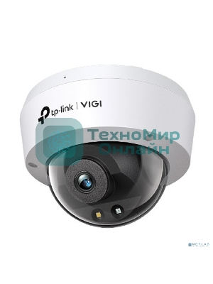 Купольная камера 4 Мп с цветным ночным видением/ 4MP Full-Color Dome Network Camera