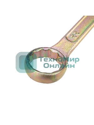 Ключ комбинированный Rexant 22 мм, желтый цинк