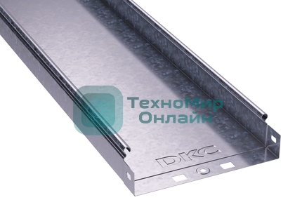Лоток листовой неперфорированный 300х50 L3000 сталь 0.8мм ДКС 35025