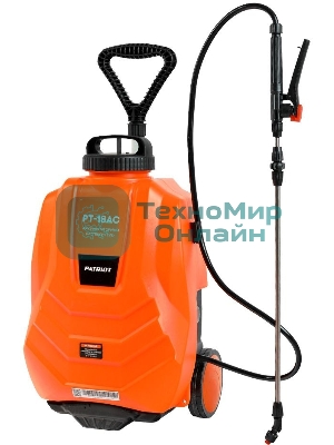 Опрыскиватель Patriot PT-18AC аккум. ранц. 16л оранжевый/черный (755302532)