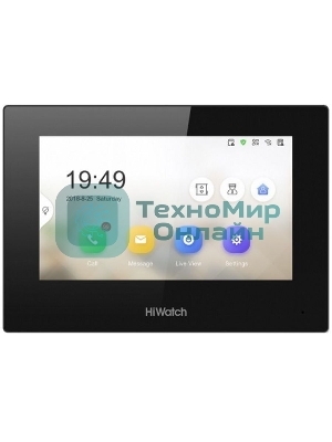 Видеодомофон HiWatch Pro VDP-H3212WB черный