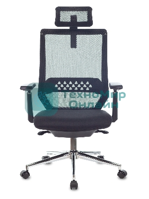 Кресло Бюрократ MC-612N-H TW-01 черный, сетка, подголовник