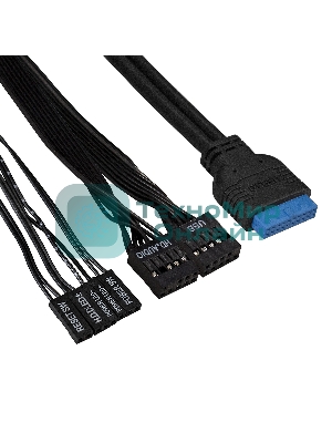 Компьютерный корпус Miditower ExeGate CP-603UB-UNS400 (ATX, БП UNS400 с вент. 12см, 2хUSB, аудио, черный)