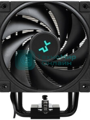 Кулер для процессора DEEPCOOL AK500 ZERO DARK черный, 120 мм, алюминий/медь, 1850 об/мин, 31.5 дБ, 4 pin, 240 Вт, 158 мм