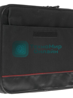Сумка для ноутбука Сумка Continent CC-100 BK (15,6'', черный, полиэстр)