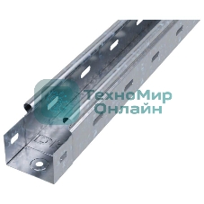 Лоток листовой перфорированный 50х50 L3000 сталь 0.7мм ДКС 35260