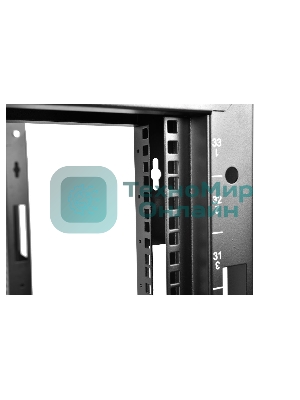 Стойка телекоммуникационная универсальная 42U двухрамная, черный