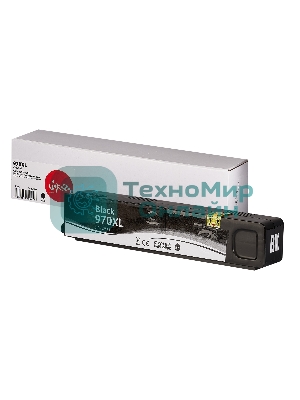 Картридж струйный Sakura CN625AE (№970XL Black) для HP, черный, 256 мл., 10000 к.