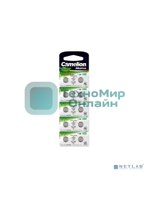 Батарейка для часов Camelion G 8 BL-10 Mercury Free (0%Hg), 391A/LR1120/191) 1.5 В