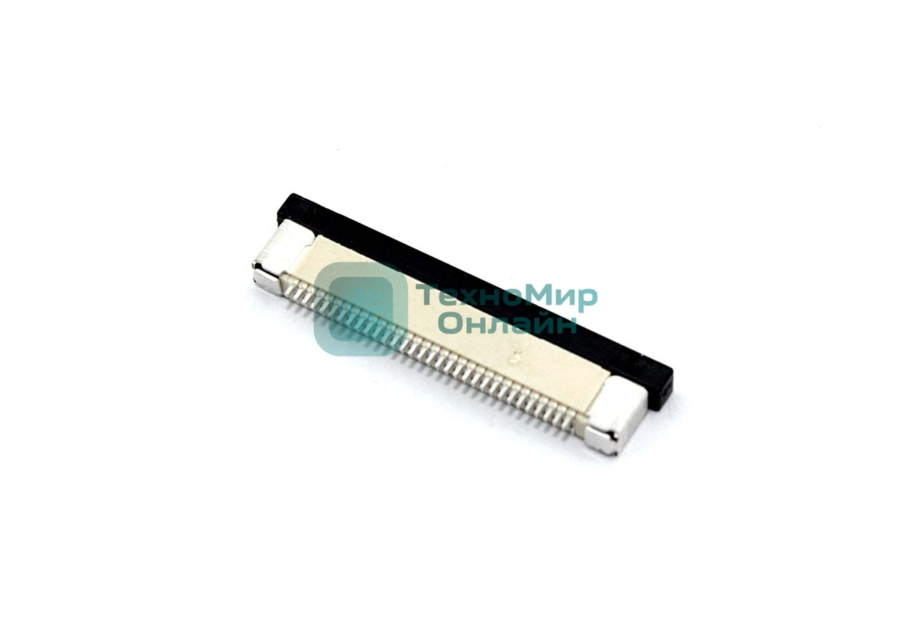 Разъем FPC Half Coverage Top Contact 0.5K-BS-32PWB 32 pin высота 2мм шаг 0,5мм