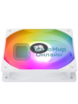 Кулер для корпуса Thermalright TL-C12CW-S (120x120x25мм, 4-pin PWM, ARGb, 66.17CFM, 25.6dBA, 1550RPM, белый)