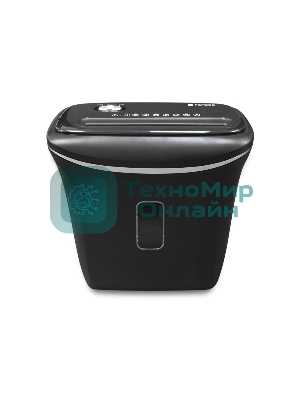 Шредер ГЕЛЕОС УД15-4, (DIN P-4), фрагмент 3,9х35мм, 8-10 лист (70г/м2), скобы, 15 литров