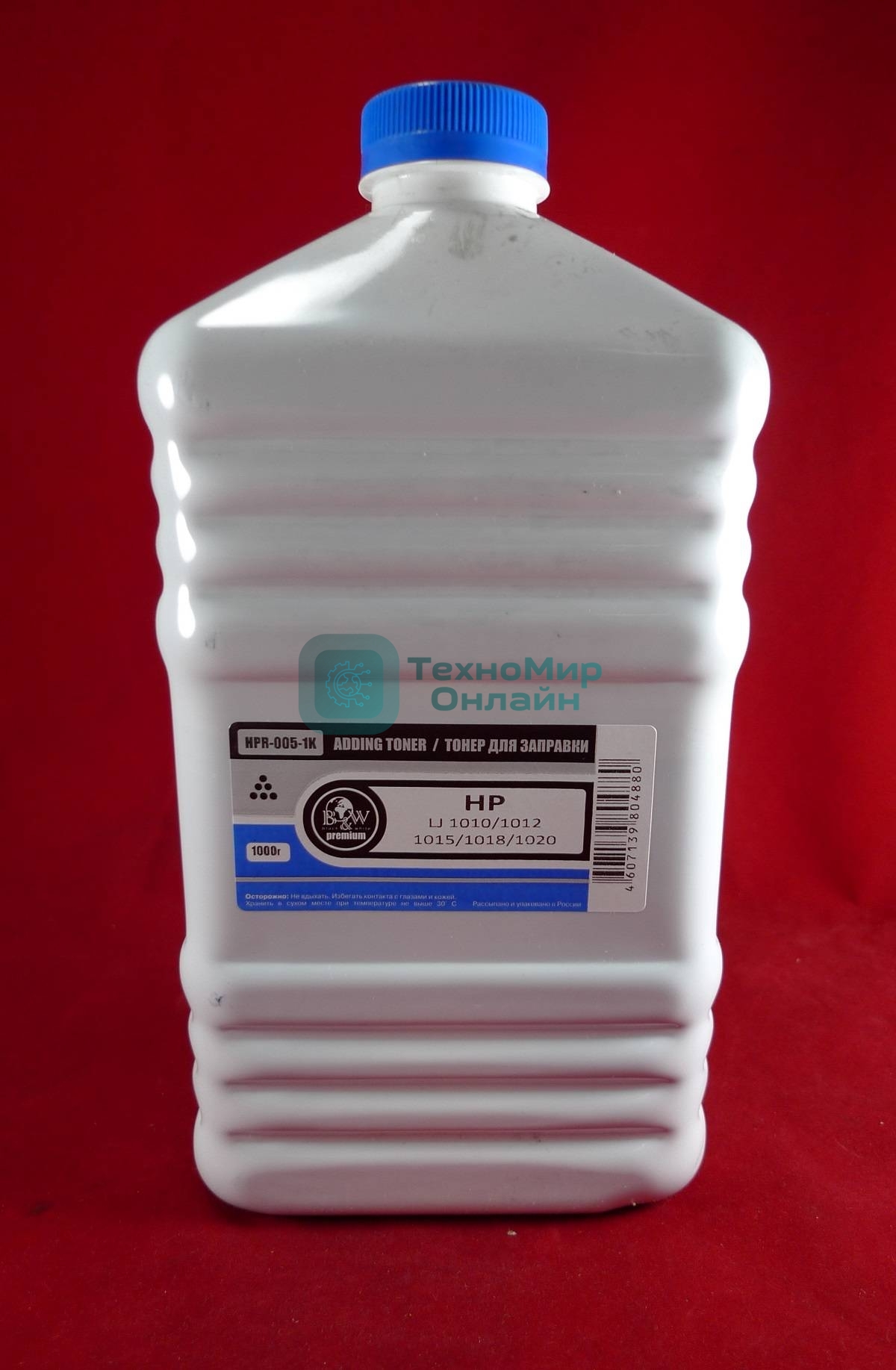 Тонер HP LJ 1010/1015/1020/1100/1160/1200/1320/2100/2300/2410/3100/4000/5000/5L/6L/8100/9000 (кан., 1кг.) B&W Premium фас России