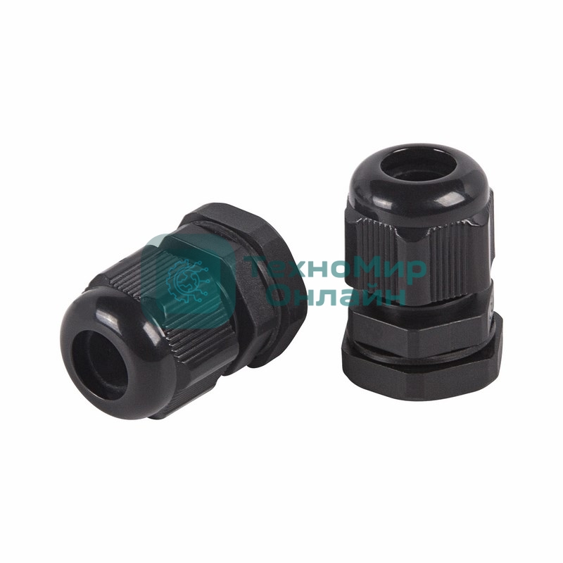 Кабельный ввод Rexant PG-13,5 (6-12 мм) черный