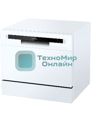 Посудомоечная машина Maunfeld MLP 06S, белый, 55 см, 6 компл., 49 дБ, класс A+