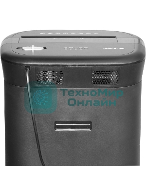 Шредер ГЕЛЕОС УМ28-5, DIN P-5 (5 ур-нь секр.), 28 литров, фрагмент 1,9х12мм, 13-14 лист (70г/м2), CD/пл.карты/скрепки/скобы,