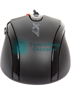 Мышь проводная A4Tech X-710BK черный, 2000 dpi, USB, кнопки - 7