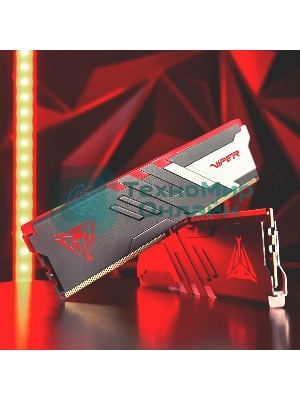 Оперативная память Patriot Viper Venom, DDR5, 32GB (2x16GB), 6800MHz, CL34, DIMM, с радиаторами, RGB, черный
