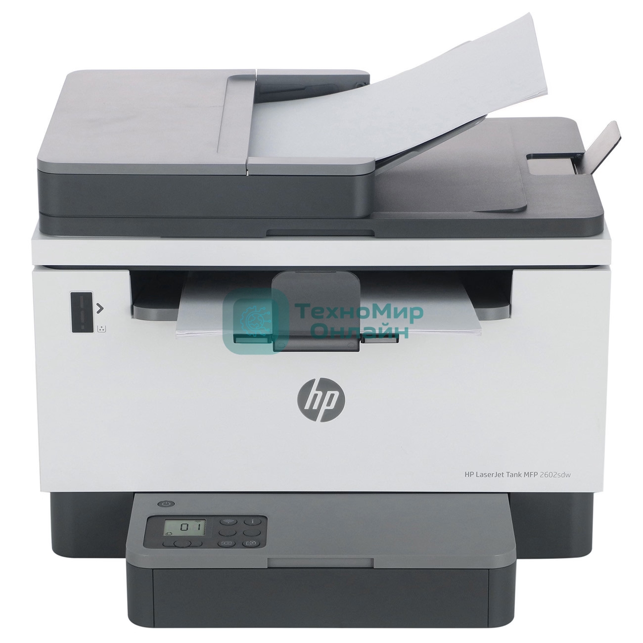 МФУ лазерное HP LaserJet Tank MFP 2602sdn (2R7F6A), A4, ч/б, печ. до 22 стр/мин., 600 x 600 dpi, Ethernet (RJ-45), USB 2.0