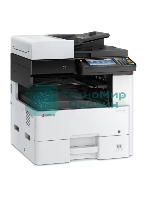 МФУ лазерное Kyocera Ecosys M4132idn (1102P13NL0), A3, ч/б, печ. до 32 стр/мин. (А4) до 17 стр/мин. (А3), скан. до 50 стр/мин., 1200 x 1200 dpi (печать) 600x600dpi (скан.), USB, RJ-45, NFC, Air Print, Mopria