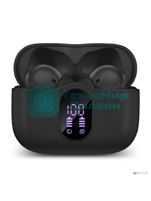 Наушники TWS SVEN E-315B черный, внутриканальные, Bluetooth, сенсорное управление, до 5 ч