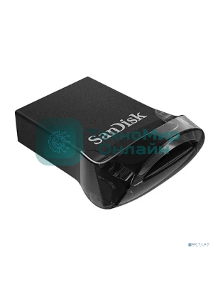 Флешка USB Sandisk CZ430 ULTRA FIT (SDCZ430-128G-G46), 128Gb, USB 3.1, R/W 130/40, черный