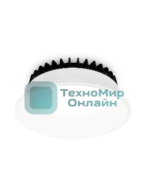 Встраиваемый многорежимный cветодиодный светильник Ambrella light DCR510 12W 6400K/3000K/4200K 85-265V D150*50 (A137)