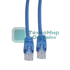 Патч-корд UTP Cablexpert PP12-30M/B cat.5e, 30м, литой, многожильный, синий