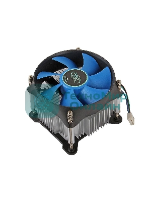 Кулер для процессора DEEPCOOL THETA 31 PWM черный/синий, 92 мм, алюминий/медь, 2400 об/мин, 32.5 дБ, 4 pin, 95 Вт, 60 мм