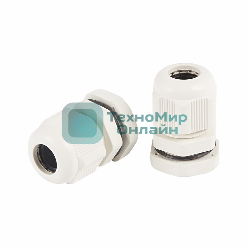 Кабельный ввод Rexant PG-13,5 (6-12 мм) серый