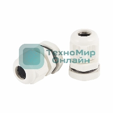 Кабельный ввод Rexant PG-13,5 (6-12 мм) серый