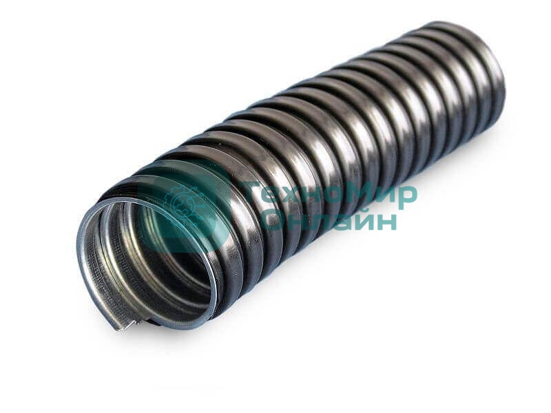 Металлорукав в ПВХ изоляции Р3-ЦПнг 15 d15мм без протяжки черный (уп.50м) ЗЭТА zeta44204