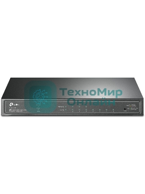 Коммутатор TP-Link JetStream 8-Port Gigabit Smart Switch with 4-Port PoE+, 4× Gigabit PoE+ Ports, 802.3at/af, 62 W PoE Power, Desktop Steel CaseIntegration with Omada SDN Controller, 802.1Q VLAN, STP/RSTP/MSTP, IGMP Snooping, 802.1p/DSCP QoS, ACL, 802.1x, Radius/Tac