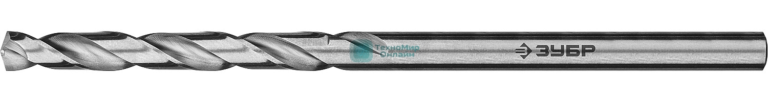 Сверло по металлу Зубр ПРОФ-А 2.0х49мм, сталь Р6М5, класс А