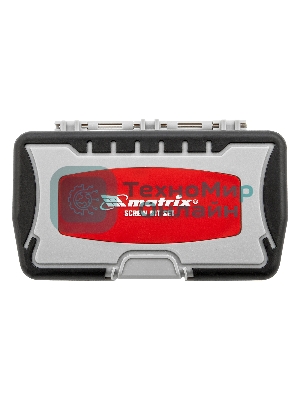 Набор бит Matrix магнитный адаптер crv в плат.боксе 64шт