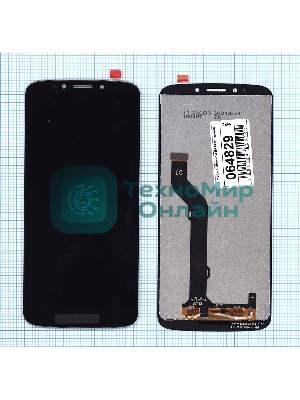 Дисплей для Motorola E5 Plus черный