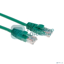 Патч-корд U/UTP Rexant cat.5e, RJ45-RJ45, 26AWG, ZH нг(А)-HF, зеленый, 3 м