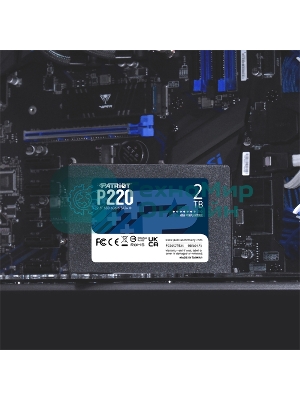 Накопитель SSD Patriot P220, 2Tb, SATA III, 2.5