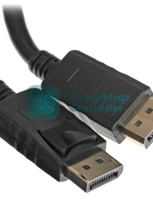 Кабель DisplayPort Gembird/Cablexpert, 5м, 20M/20M, v1.2, черный, экран, пакет (CC-DP2-5M)