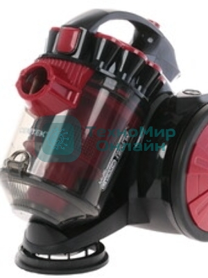 Пылесос Centek CT-2531 красный/черный, 350/1800 Вт, уборка сухая, пылесборник контейнер 1,5 л
