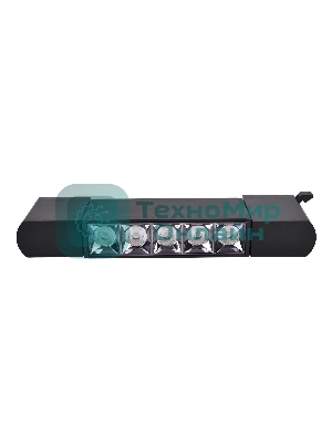 Трековый однофазный светодиодный светильник Ambrella light GL6688 BK черный LED 6W 4200K 24°