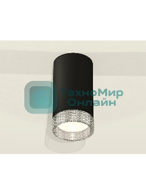 Светильник Ambrella Light XS8162010 SBK/CL черный песок/прозрачный GX53 (C8162, N8480)