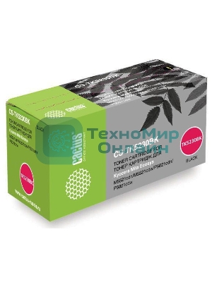 Картридж лазерный Cactus CS-TK5230BK черный (2600 стр.) для Kyocera Ecosys M5521cdn/M5521cdw/P5021cdn/P5021cdw
