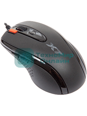 Мышь проводная A4Tech X-710BK черный, 2000 dpi, USB, кнопки - 7