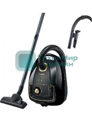 Пылесос Bosch BGL38GOLD черный/золотистый, 350/1700 Вт, уборка сухая, пылесборник мешок 4 л