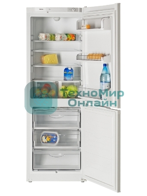 Холодильник Atlant ХМ-4712-100 белый двухкамерный 187/101л морозилка снизу